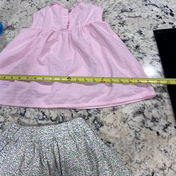 Kids Pink and Floral Matching Set size 5 - Picture 7 of 7